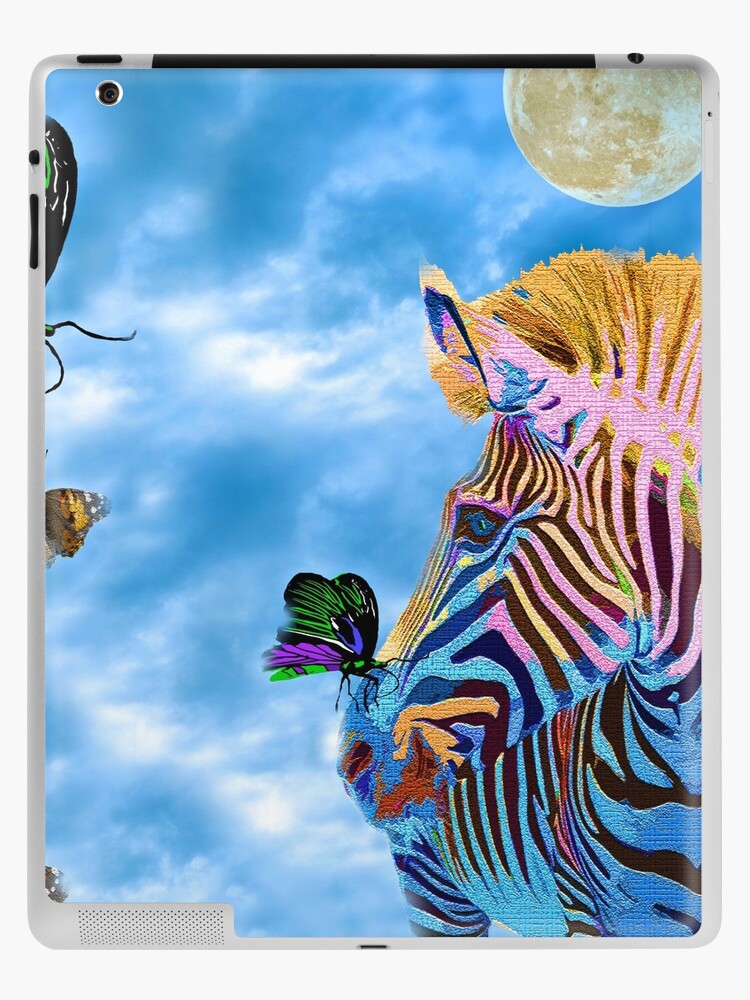 Rainbow Zebra Stripes | iPad Case & Skin