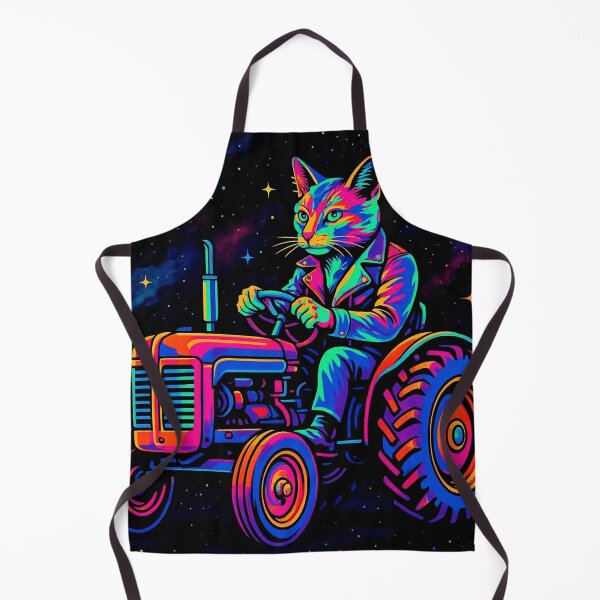 Item preview, Cute cat old tractor riding designed and sold by Dogandesighn.