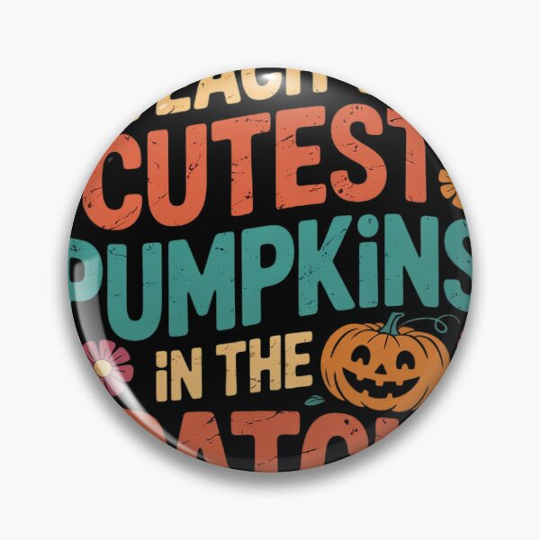 Item preview, I Teach The Cutest Pumpkins Halloween Teacher designed and sold by VerseFarm.