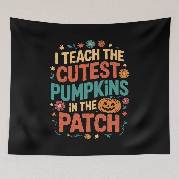 Item preview, I Teach The Cutest Pumpkins Halloween Teacher designed and sold by VerseFarm.