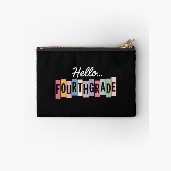 Item preview, Back To School Hello Fourth Grade Teacher designed and sold by NewIdeasSArt.