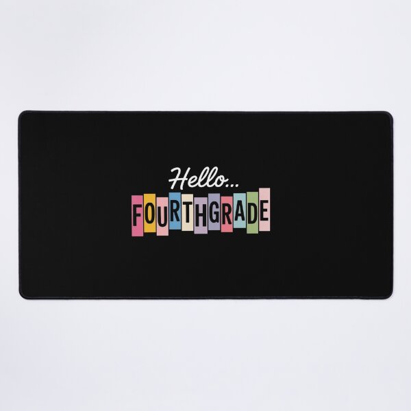 Item preview, Back To School Hello Fourth Grade Teacher designed and sold by NewIdeasSArt.