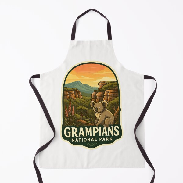 Item preview,  Grampians National Park with Koala and Sunset Cliffs designed and sold by Places On Earth.