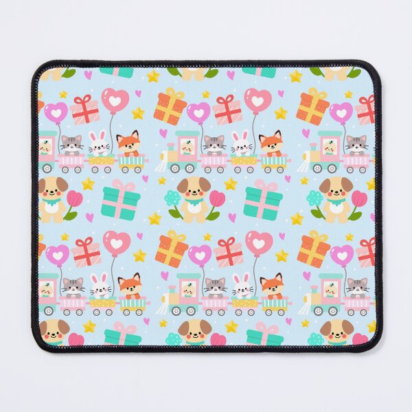 Item preview, Baby Shower Train Adventure Seamless designed and sold by KJackArtwork.