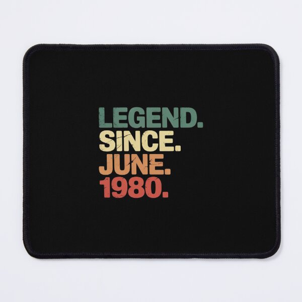Item preview, 45 Years Old Legend Since June 1980 45th Birthday designed and sold by THagBlue.