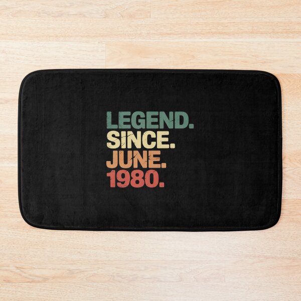 Item preview, 45 Years Old Legend Since June 1980 45th Birthday  designed and sold by THagBlue.