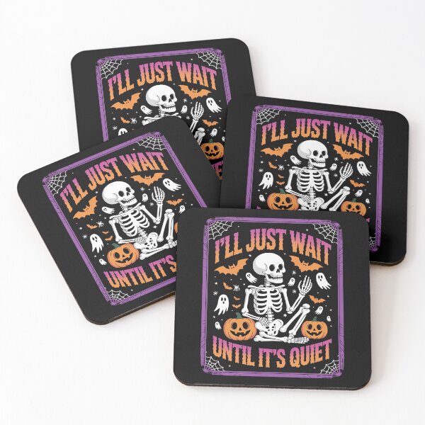 Item preview, I'll Just Wait Until It's Quiet Spooky Teacher Halloween designed and sold by VerseFarm.