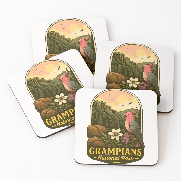 Item preview,  Grampians National Park with Galah and Wildflower Ranges designed and sold by Places On Earth.