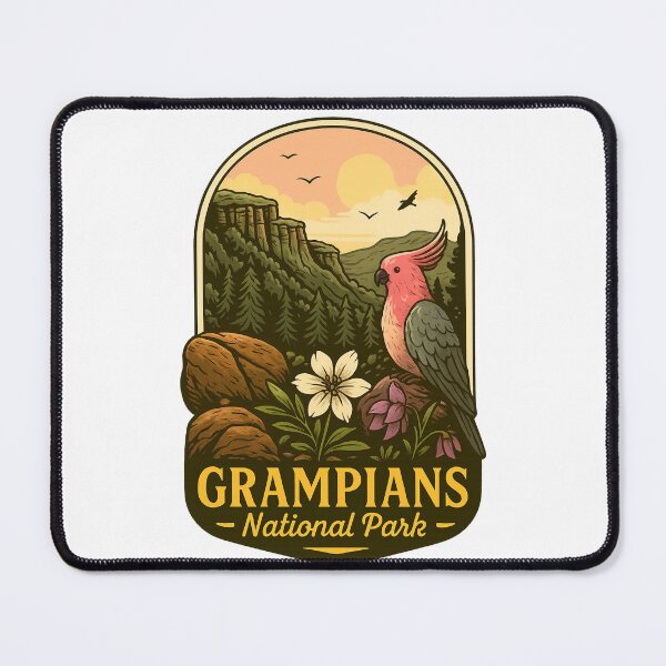 Item preview,  Grampians National Park with Galah and Wildflower Ranges designed and sold by Places On Earth.