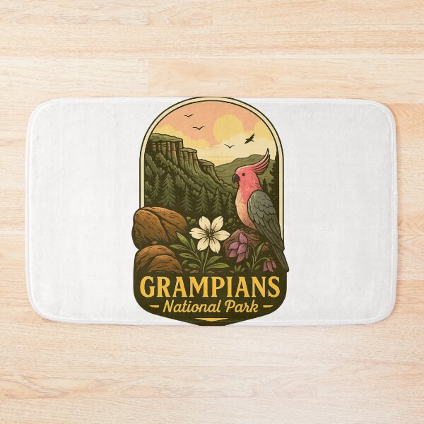 Item preview,  Grampians National Park with Galah and Wildflower Ranges designed and sold by Places On Earth.