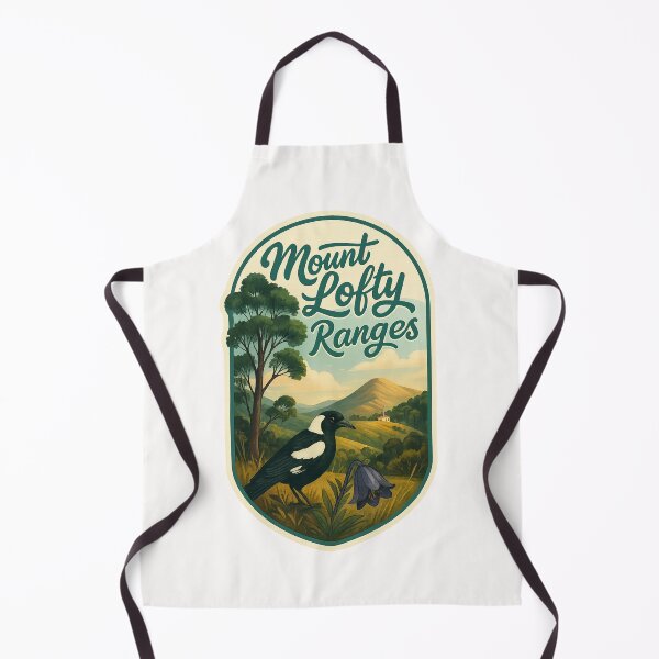 Item preview,  Mount Lofty Ranges with Magpie and Hillside Chapel designed and sold by Places On Earth.