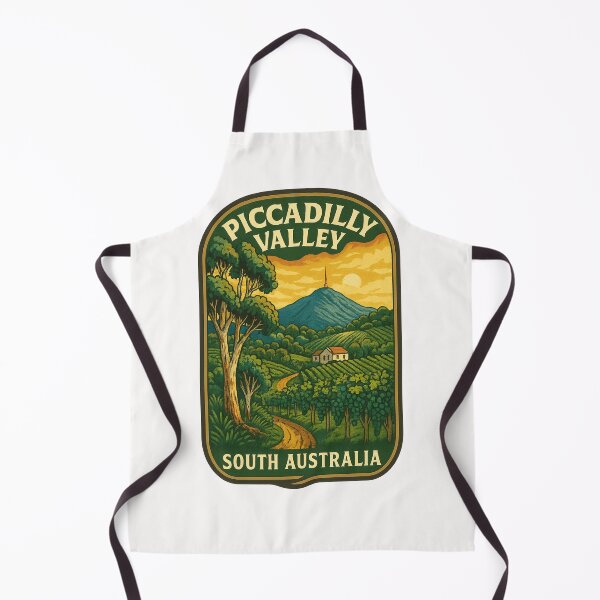Item preview,  Piccadilly Valley South Australia with Vineyards and Sunset Hills designed and sold by Places On Earth.