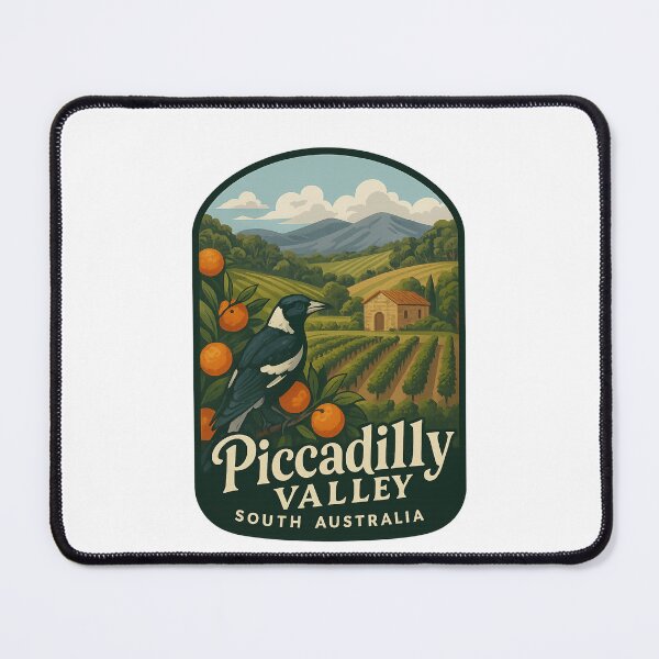 Item preview,  Piccadilly Valley South Australia with Magpie and Orange Orchard designed and sold by Places On Earth.