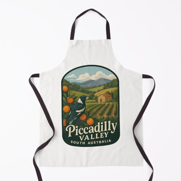 Item preview,  Piccadilly Valley South Australia with Magpie and Orange Orchard designed and sold by Places On Earth.