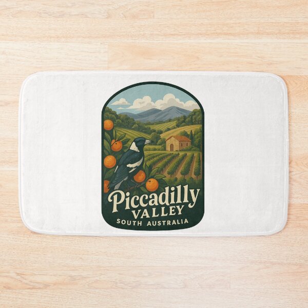 Item preview,  Piccadilly Valley South Australia with Magpie and Orange Orchard designed and sold by Places On Earth.