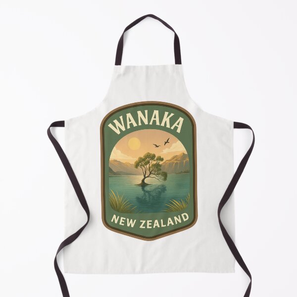 Item preview,  Wanaka New Zealand with Iconic Lake Tree and Sunset Sky designed and sold by Places On Earth.