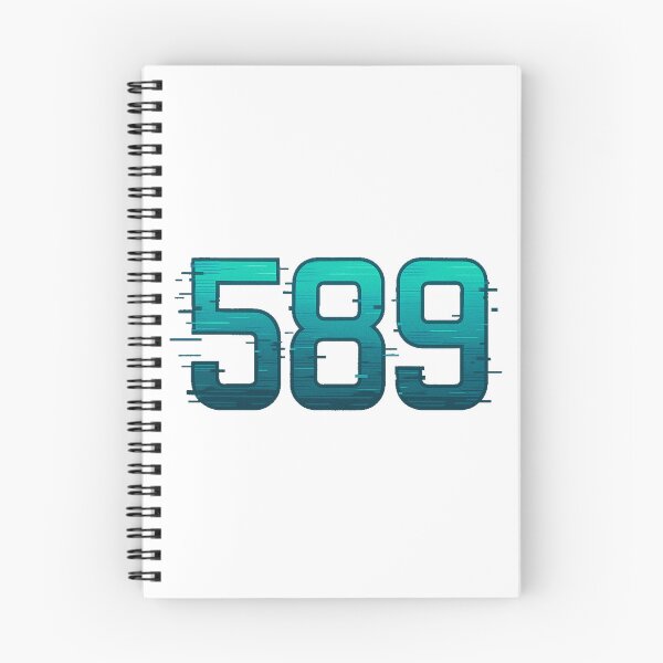 Item preview, 589 Glitch Number – Futuristic Crypto Style designed and sold by the-dovlat.