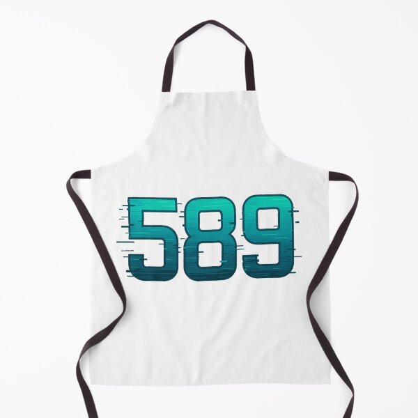 Item preview, 589 Glitch Number – Futuristic Crypto Style designed and sold by the-dovlat.