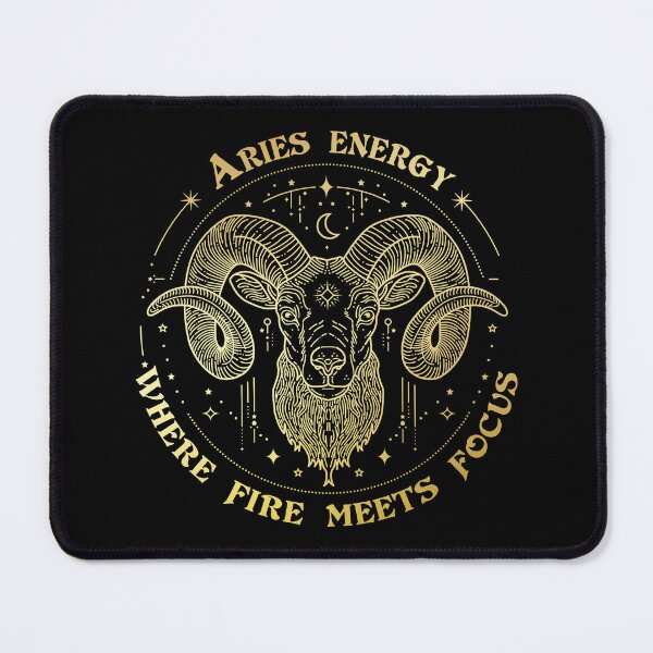 Item preview, Aries Energy Zodiac Design – Fierce Ram Illustration | Astrology Gift for Aries Season designed and sold by GraphicGreets.