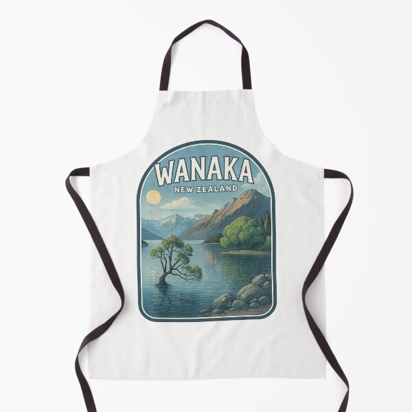 Item preview,  Wanaka New Zealand with Mountain Reflections and Lakeside Tree designed and sold by Places On Earth.