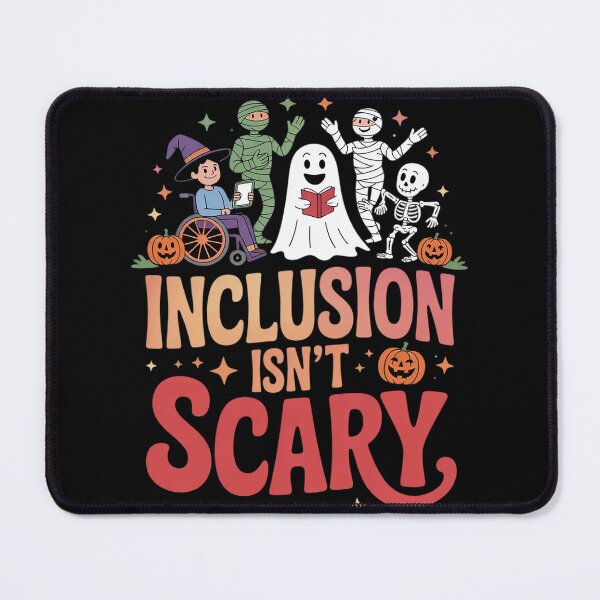 Item preview, Inclusion Isn't Scary SLP Halloween Sped Teacher designed and sold by VerseFarm.