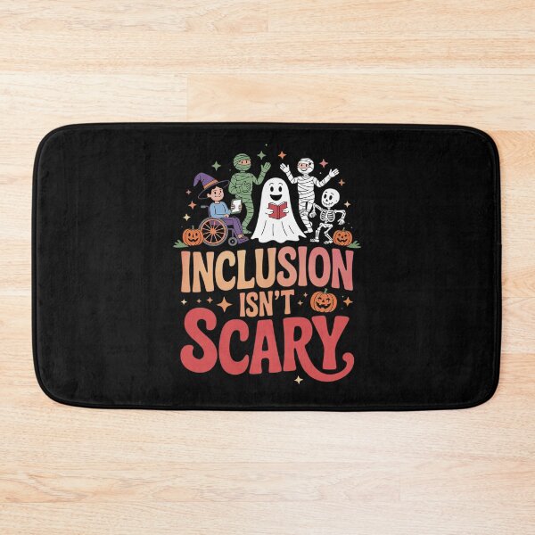 Item preview, Inclusion Isn't Scary SLP Halloween Sped Teacher designed and sold by VerseFarm.