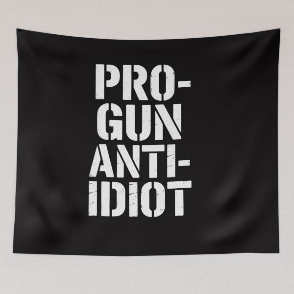 Item preview, Mens Love Guns Pro Gun Anti Idiot Pro Life Pro God Pro Gun designed and sold by OlafLica.