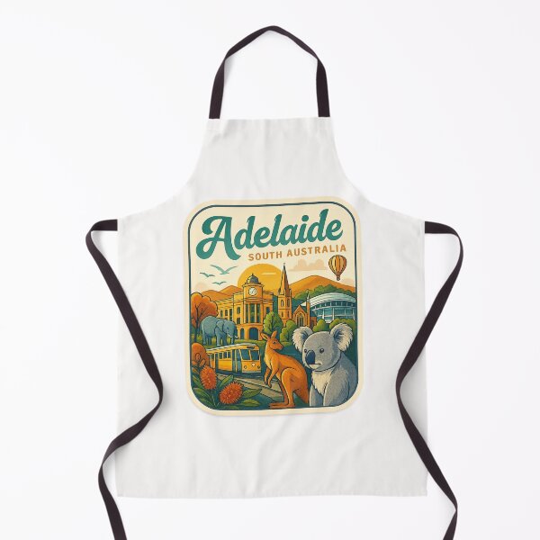 Item preview, Adelaide South Australia with Historic Architecture and Native Wildlife designed and sold by Places On Earth.