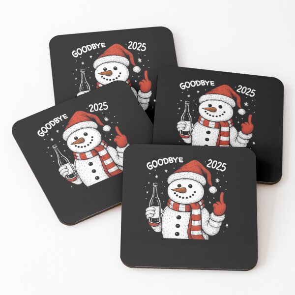 Item preview, Goodbye 2025 , Funny Snowman , Happy New Year -, New Years Gift, New Year Party , 2026 Celebration designed and sold by sauruscreated.