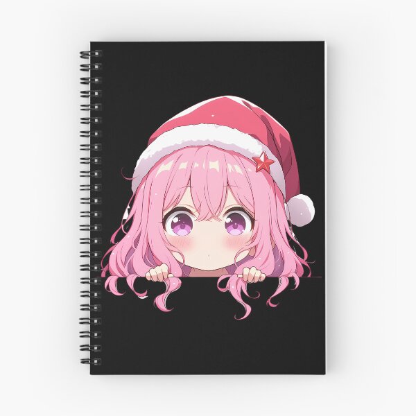 Item preview, Sumi Sakurasawa Rent A Girlfriend Anime Girl Chibi Kawaii Christmas Peeker Gentle Pink Holiday Charm designed and sold by TorbenKuhano.