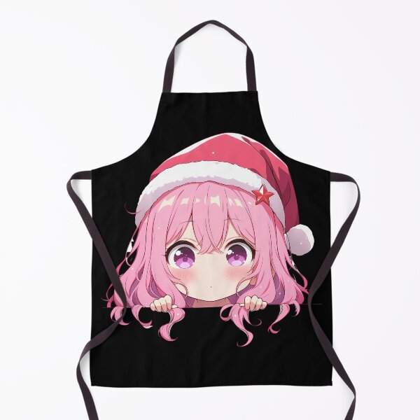 Item preview, Sumi Sakurasawa Rent A Girlfriend Anime Girl Chibi Kawaii Christmas Peeker Gentle Pink Holiday Charm designed and sold by TorbenKuhano.