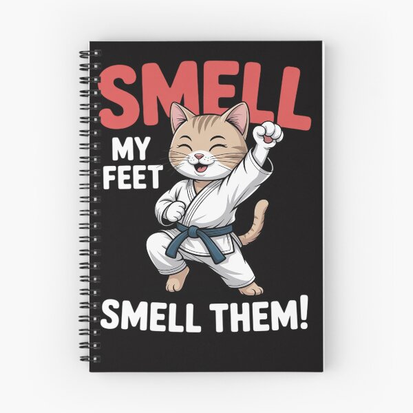 Item preview, Martial Arts Cat Smell my Feet Smell Them! Karate designed and sold by OlafLica.
