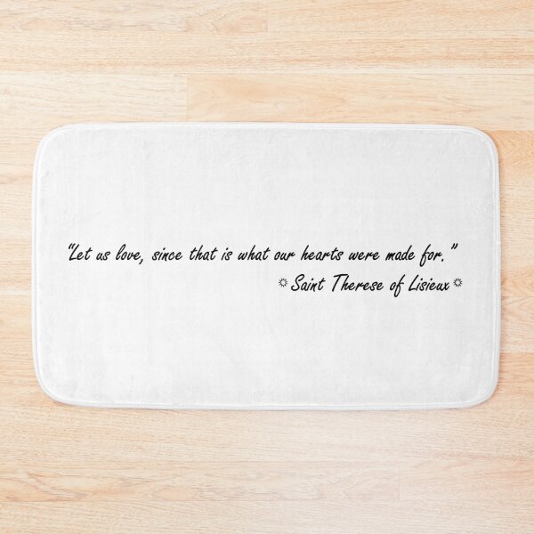 Item preview, Saint Therese of Lisieux Quote – Inspirational Catholic Typography designed and sold by Rionda.