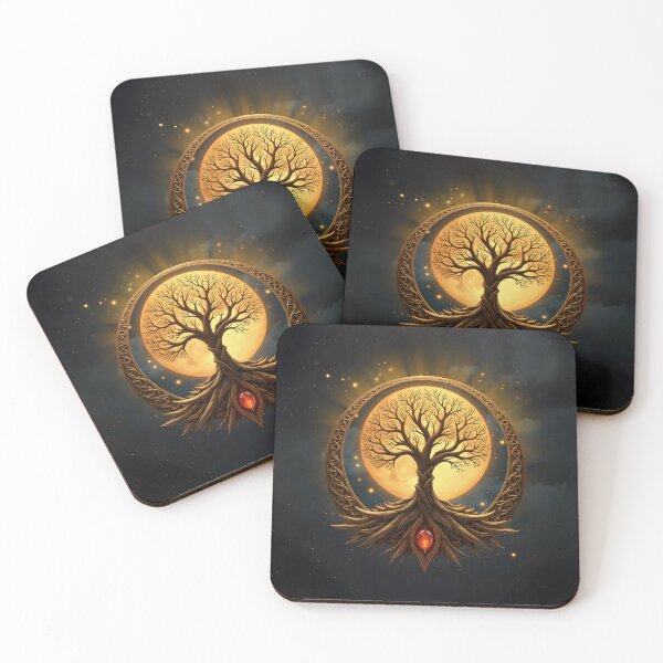 Item preview, Tree of Life – Moonlit Enlightenment designed and sold by nicky2342.