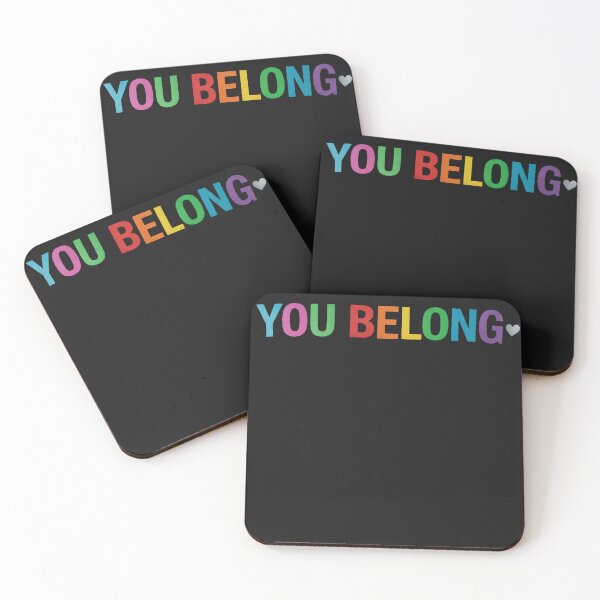 Item preview, You Belong Gay Pride LGBT Support And Respect Transgender designed and sold by LegendsArt75.