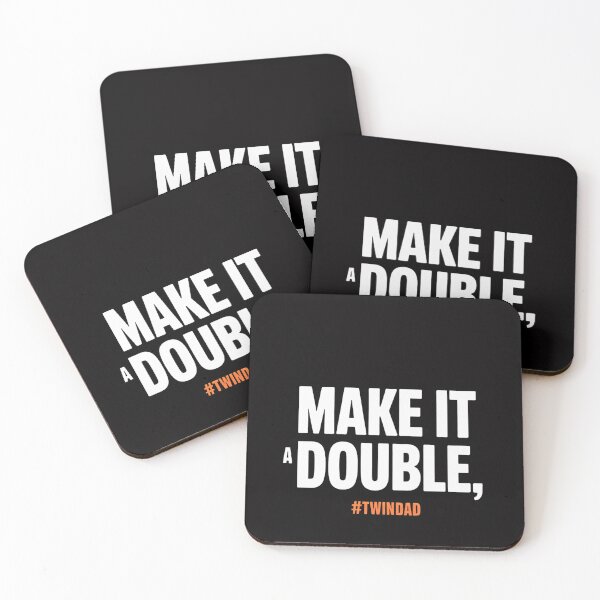 Item preview, make it a double twin parent new dad gift designed and sold by OlafLica.
