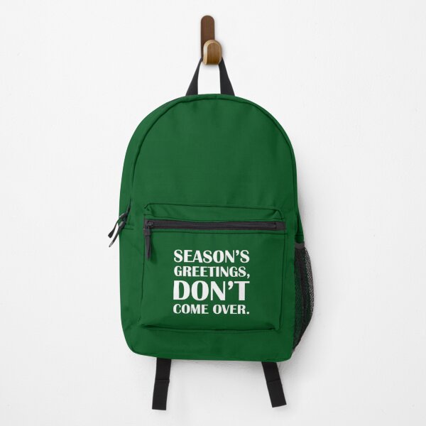 Item preview, Season’s Greetings, Don’t Come Over – Green Edition / Introvert Joke Funny T-Shirt Label designed and sold by introvertvibes.