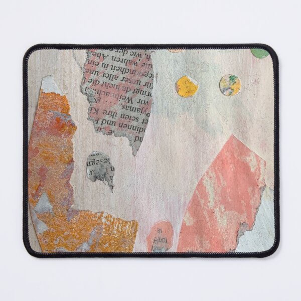 Item preview, Art Print & More: Delicate pastel colors with calm, organic structures – Poetic miniature series – 269 Sileto | Annette Kunow designed and sold by KunowArtShop.