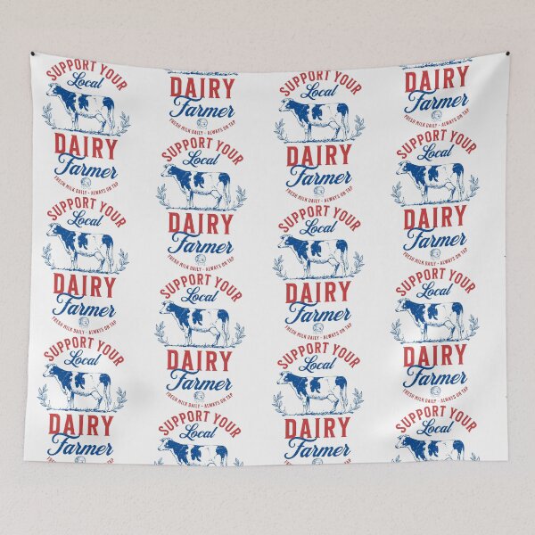Item preview, Support Your Local Dairy Farmer Eat Local Breastfeeding New Mom designed and sold by pansak.