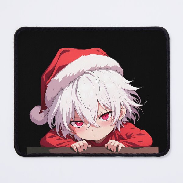 Item preview, Certain Scientific Accelerator Railgun Anime Chibi Kawaii Christmas Peeker Fierce Cute Holiday Peeking Expression designed and sold by TorbenKuhano.