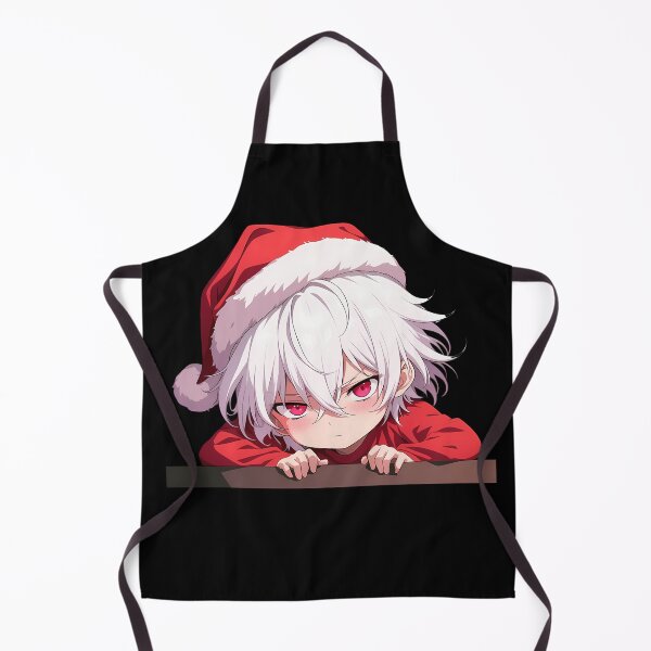 Item preview, Certain Scientific Accelerator Railgun Anime Chibi Kawaii Christmas Peeker Fierce Cute Holiday Peeking Expression designed and sold by TorbenKuhano.