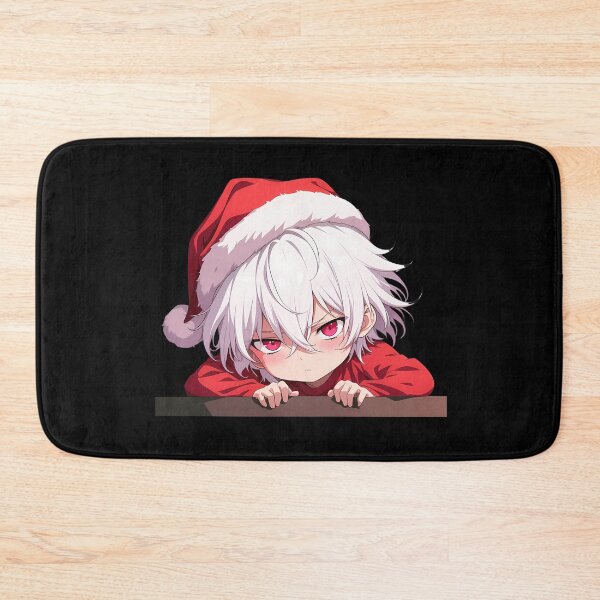 Item preview, Certain Scientific Accelerator Railgun Anime Chibi Kawaii Christmas Peeker Fierce Cute Holiday Peeking Expression designed and sold by TorbenKuhano.