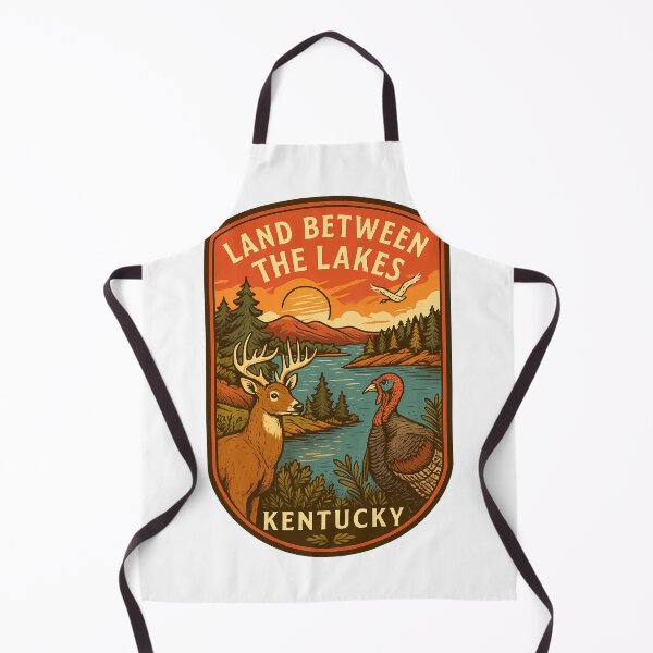 Item preview, Land Between the Lakes Kentucky with Wild Turkey and Sunset Hills designed and sold by Aryabek.