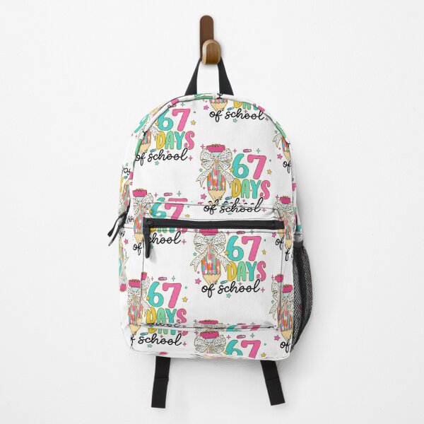 Item preview, Preppy I Survived 67 Days Of School Pencil Coquette Bow Girl designed and sold by pansak.