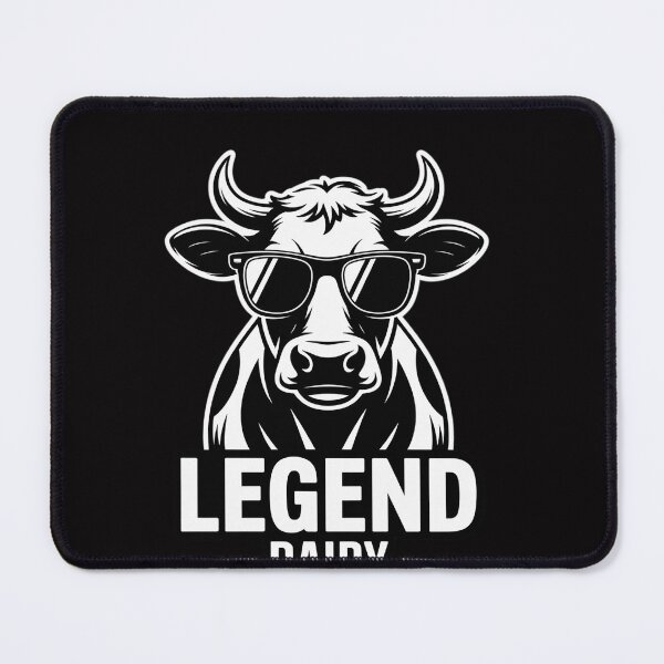 Item preview, Legend Dairy Farmer Cow Farmer Pun designed and sold by OlafLica.