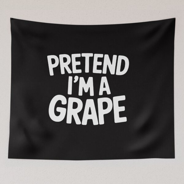 Item preview, Lazy Halloween PRETEND I'M A GRAPE designed and sold by OlafLica.