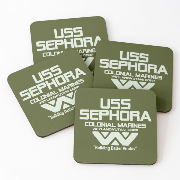Item preview, USS Sephora Colonial Marines designed and sold by SideQuest - Scribbled Chaos!.