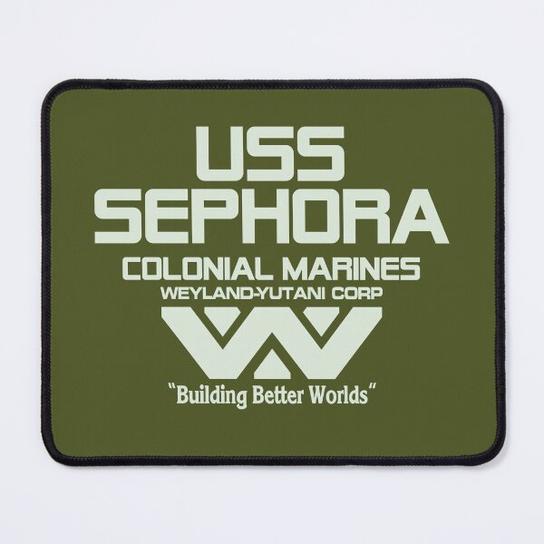 Item preview, USS Sephora Colonial Marines designed and sold by SideQuest - Scribbled Chaos!.
