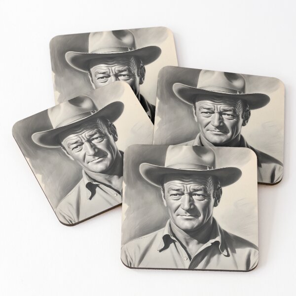 Item preview, John Wayne designed and sold by WorldofCharcoal.