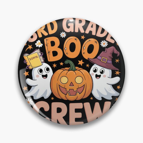 Item preview, 3rd Grade Boo Crew Groovy Teacher Student Halloween designed and sold by NailMolisa.